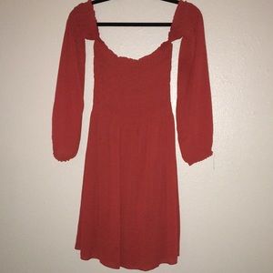 2 for $10 off Shoulder red dress